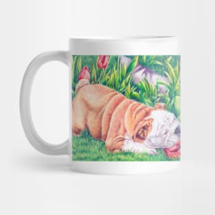 English bulldogs - the ballgame is over Mug